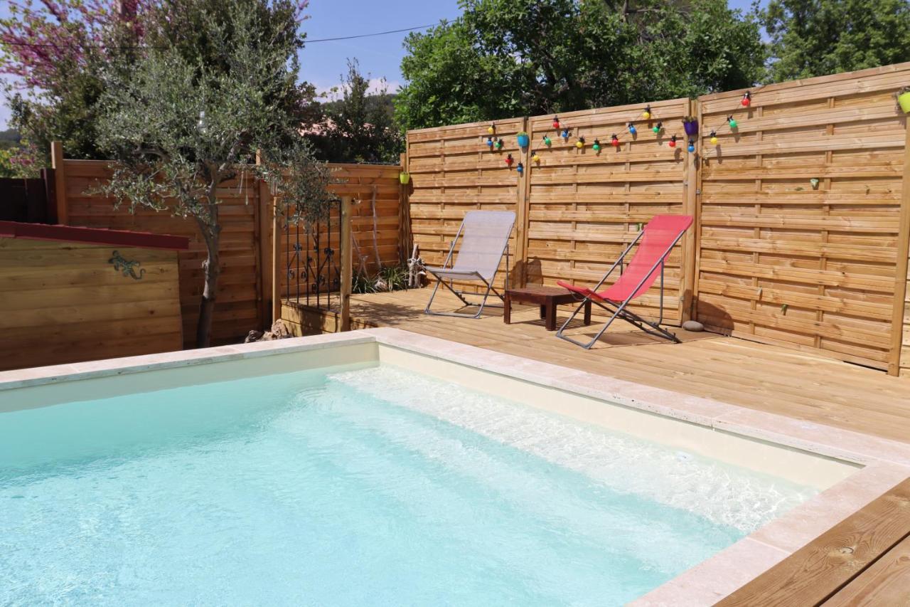 gite LAPAZ/jacuzzi privé/piscine Draguignan Esterno foto